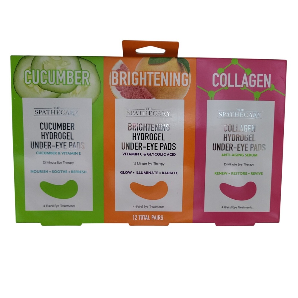 Spathecary Under-Eye Pads - Multi-Pack, 12 Pairs, Hydration & Skincare